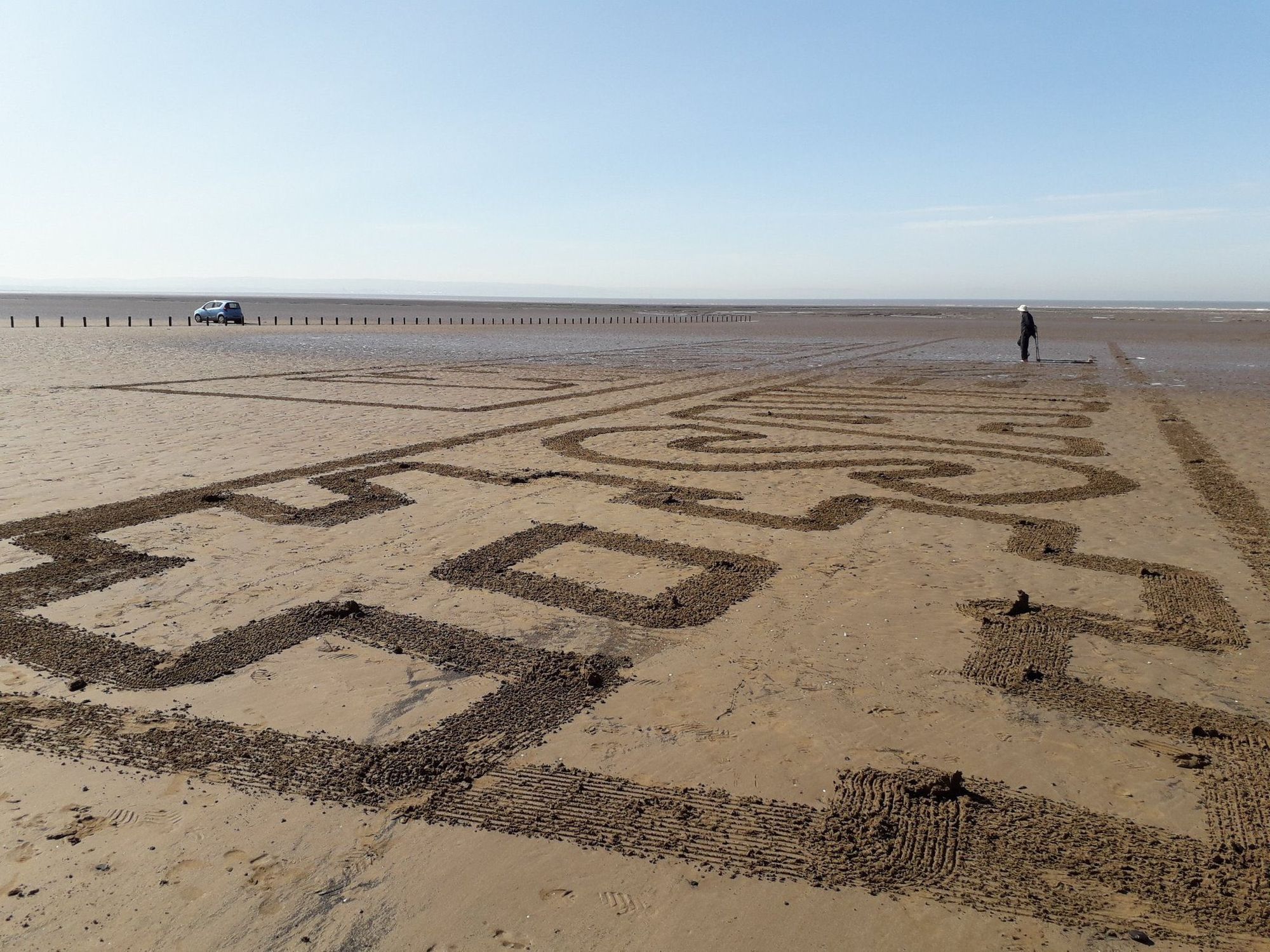 A Picture That Shows the Intricacy of Simon's Beck's Land Art- Picture. JC/SS2