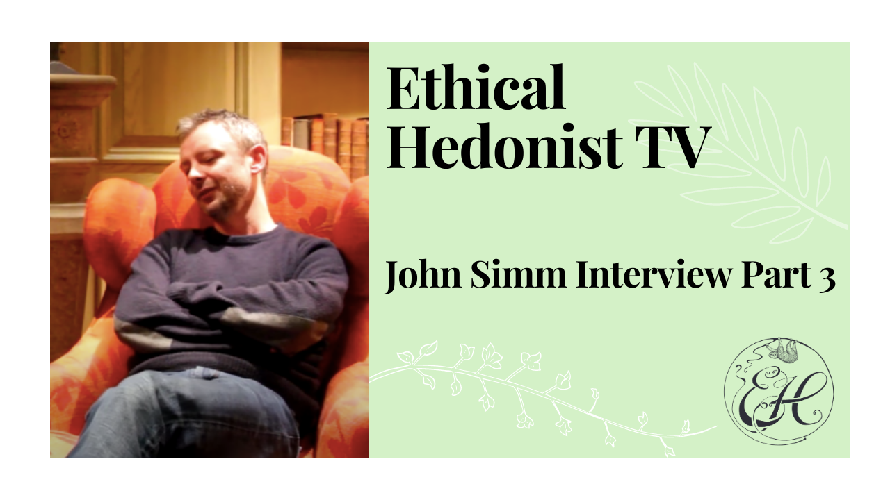 John Simm Interview Part 3 | Working with Michael Winterbottom | Ethical Hedonist TV Exclusive