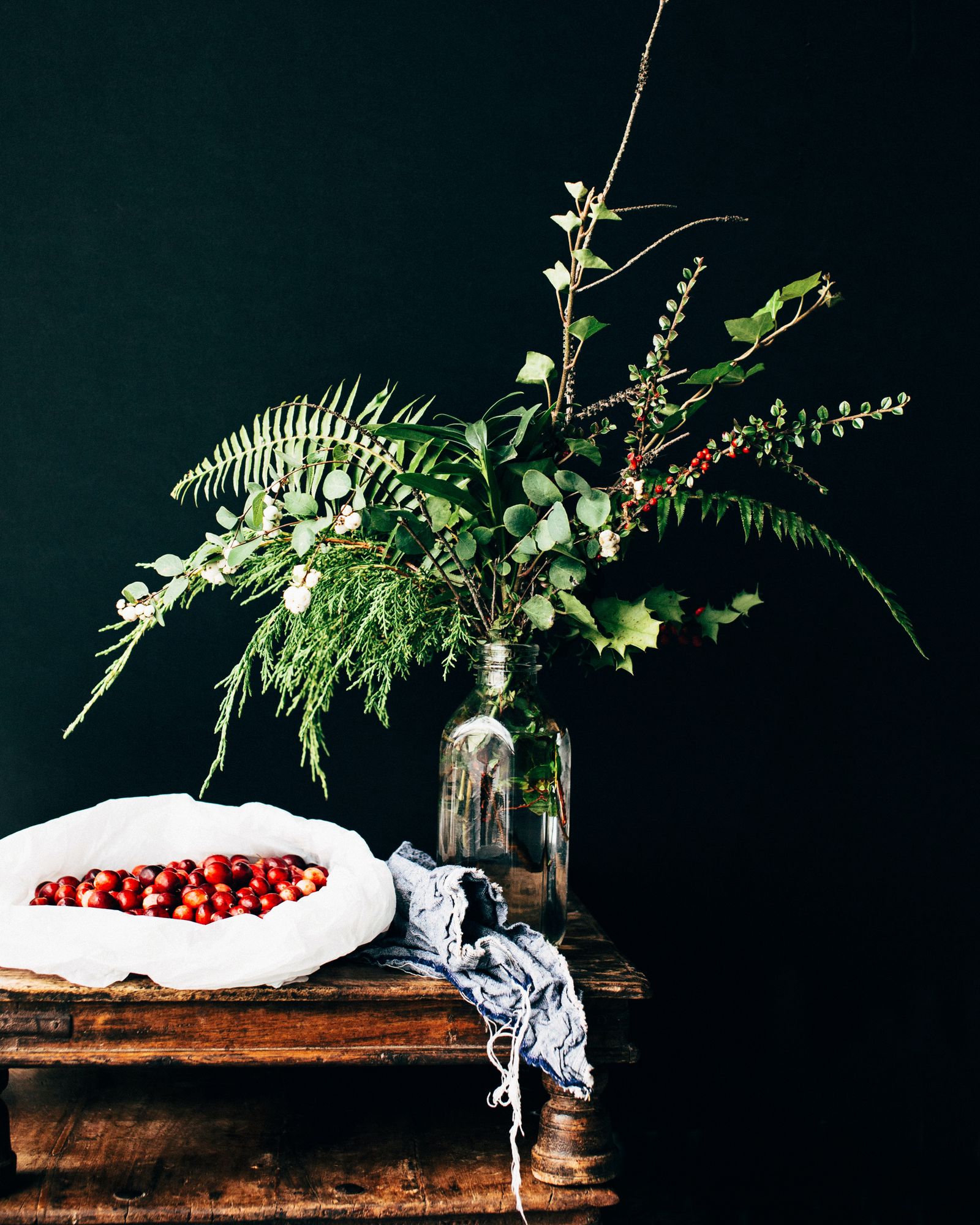 Festive French Cranberry Cocktail with Organic Pink Sparkling Wine