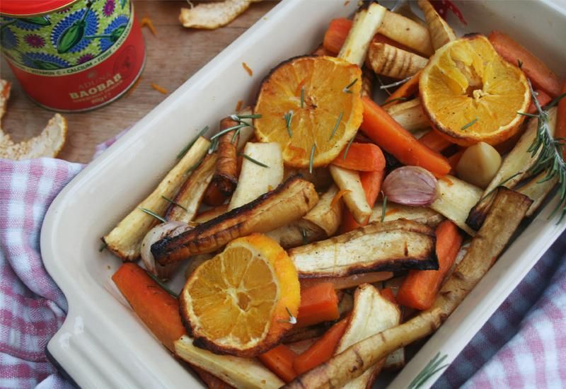 Roasted Vegetables with Baobab