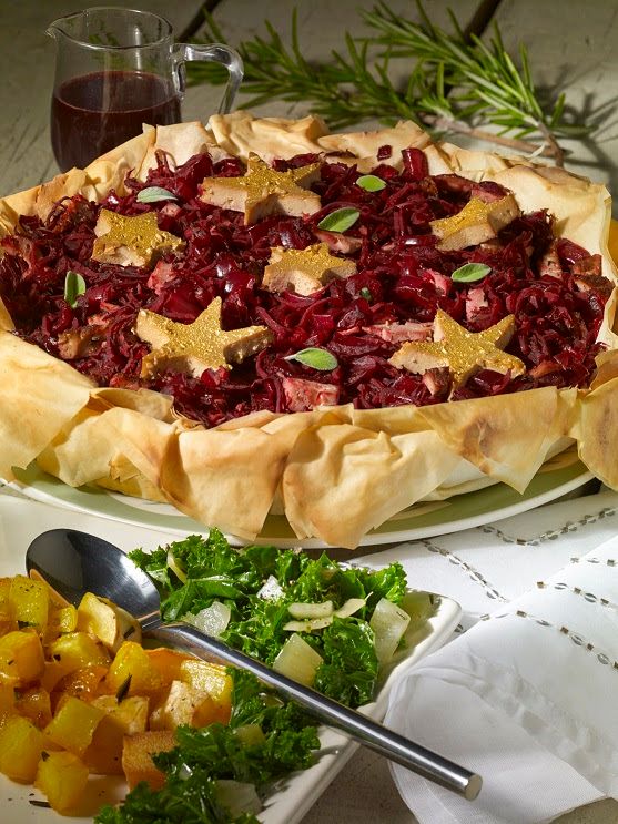 Festive Smoky Beetroot Tart