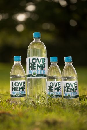 Love Hemp Cannabis Water Lands at Ocado!