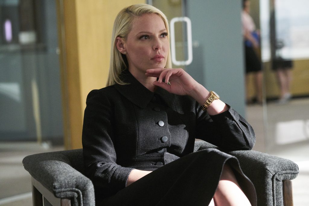 Katherine Heigl in Suits Series 8 Episode 801.