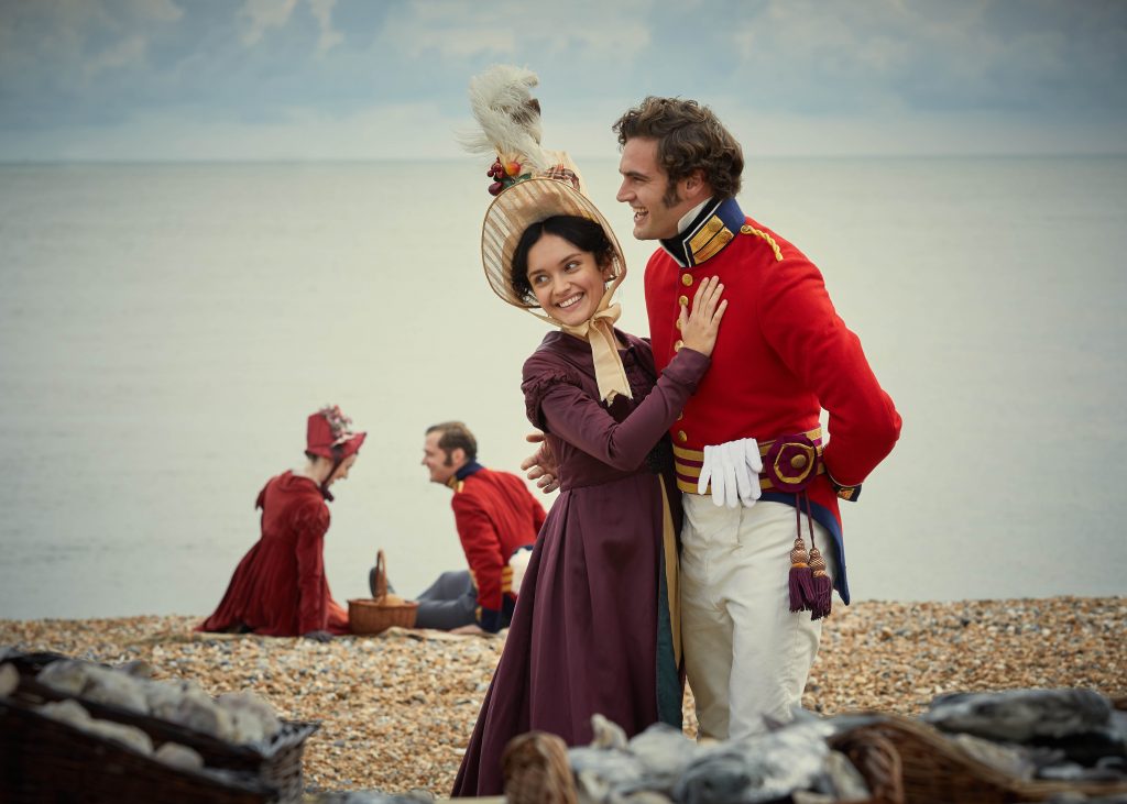 Olivia Cooke and Tom Bateman Star in Vanity Fair for ITV