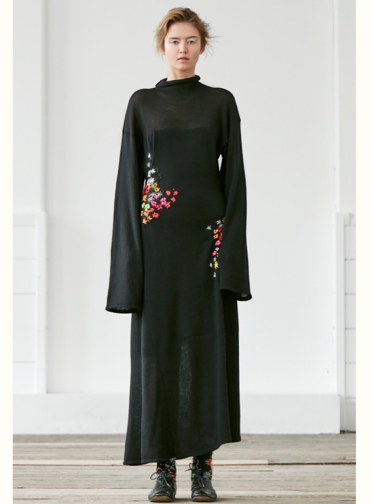 Alice Lee Embroidered Dress Young British Designers