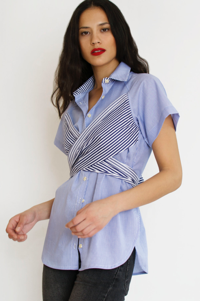 Jetti Criss Cross Shirt