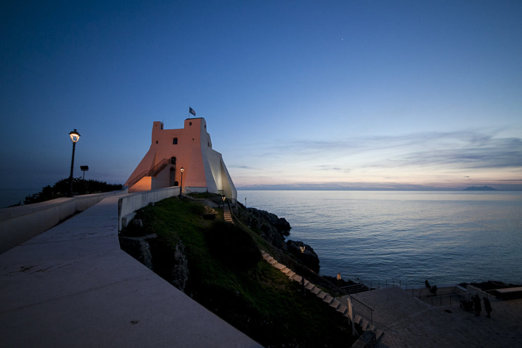 Sperlonga Italy, looking out to sea