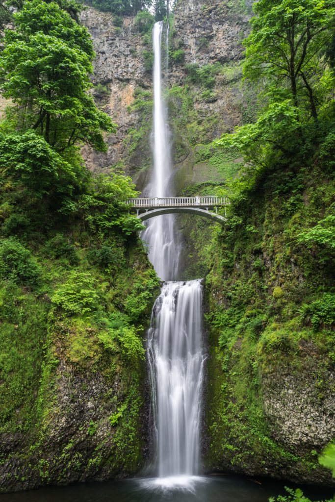 Bridge over a waterfall by Blake Richard-Verdoorn