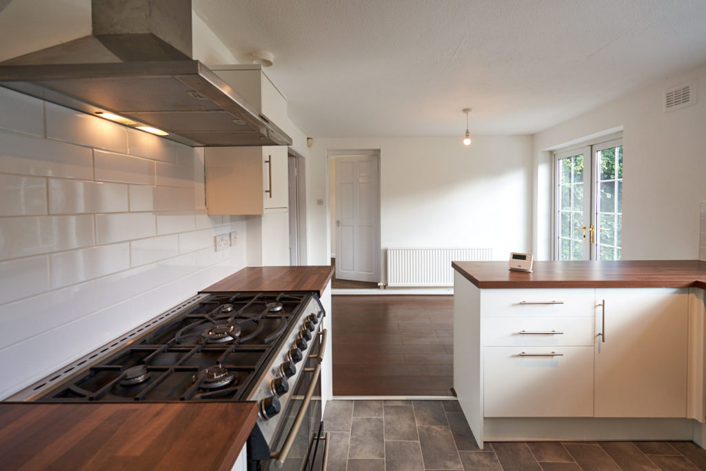 Kitchen interior of an Equfund Ethical Investment Property